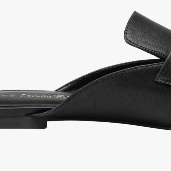 DREAM PAIRS Flat Mules Pointed Toe Backless Loafer - Picture 6 of 14